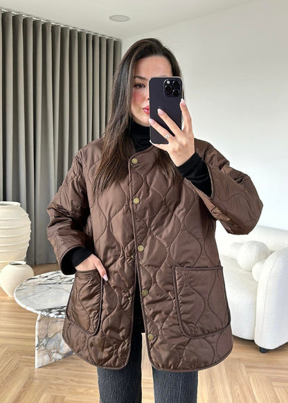 VESTE MATELASSÉE À SPIRALE