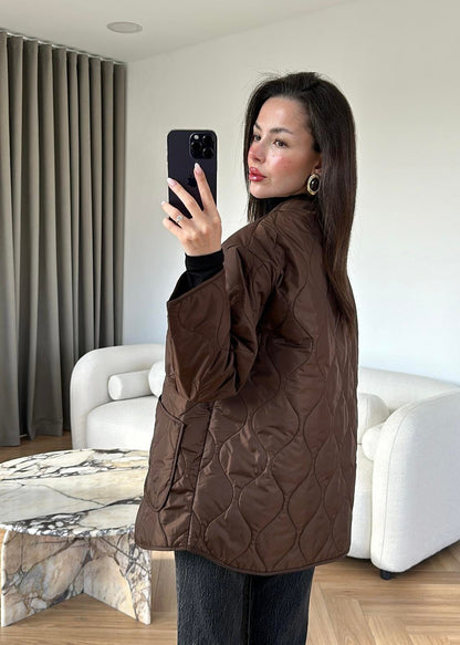 VESTE MATELASSÉE À SPIRALE